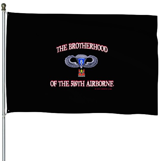 Ol Koot Designs BROTHERHOOD AIRBORNE House Flags