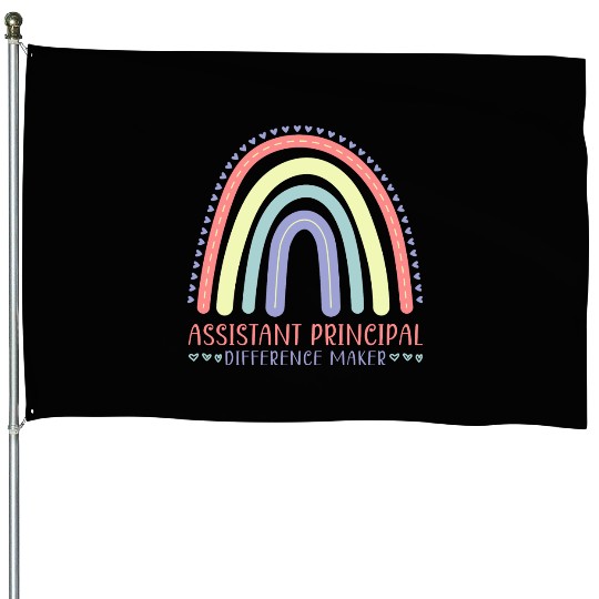 Assistant Principal - Back to school teacher House Flags