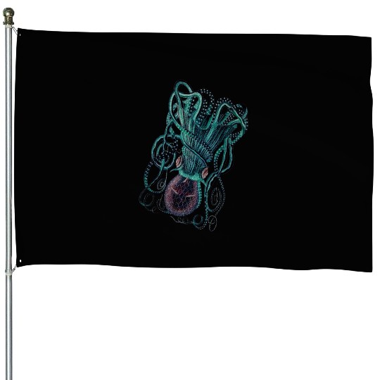 Underwater Majesty: An Octopus Realm new House Flags