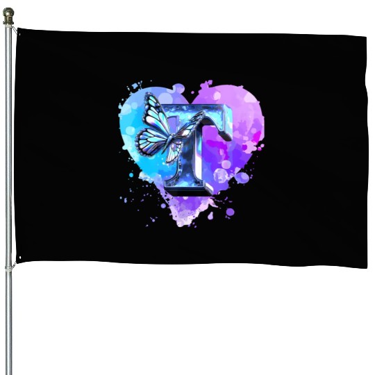 Concert Music Lover Summer Vacation City Funny House Flags