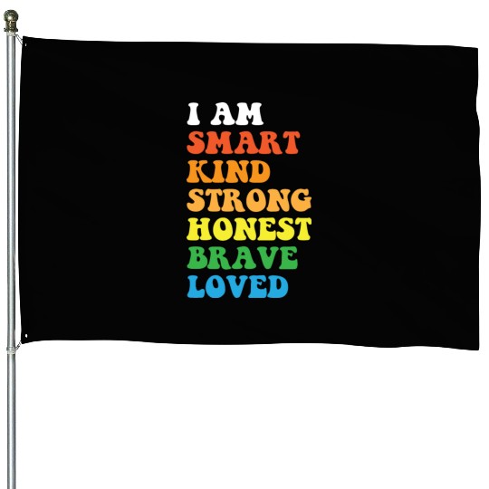 Daily Affirmation Uplifting Quotes Positive House Flags