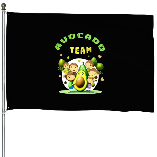 Avocado team House Flags