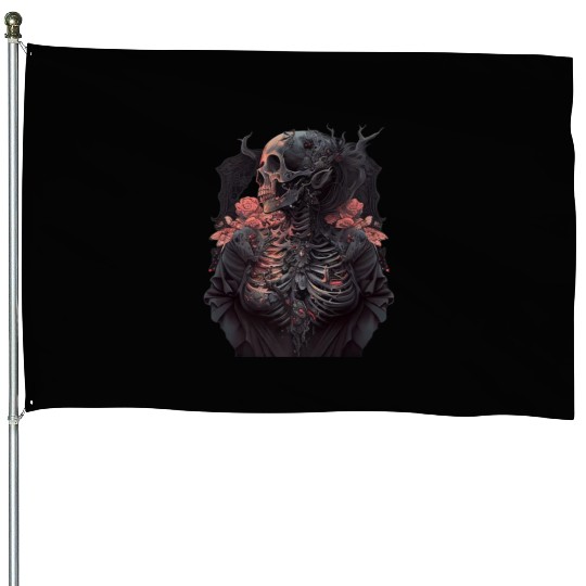 Aesthetic Grunge Clothes Fairycore Gothic House Flags