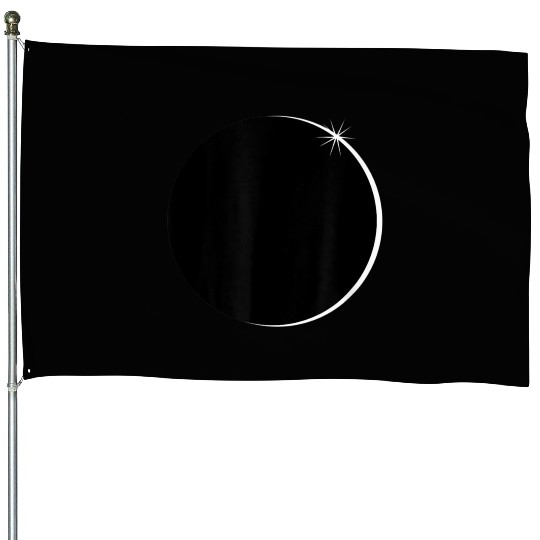 Eclipse Solar System Clothing Science House Flags