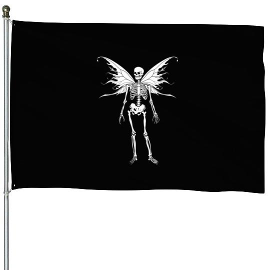 Fairy Grunge Fairycore Aesthetic Skeleton House Flags