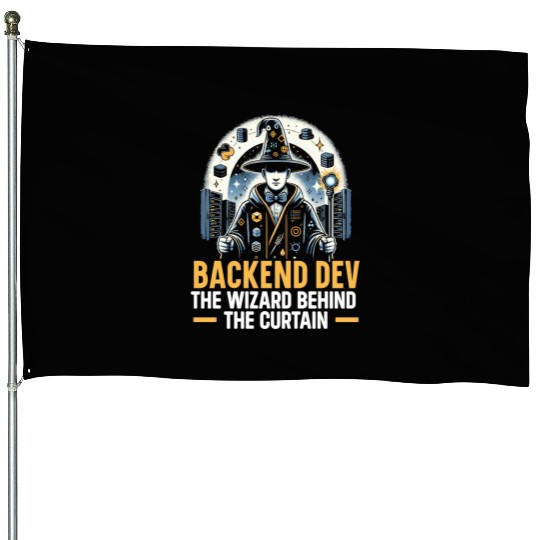 Backend Developer Programming Software Programmer House Flags