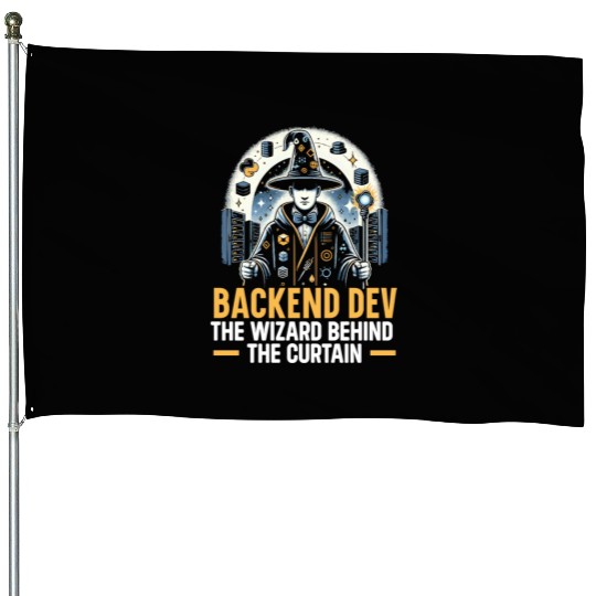 Backend Developer Programming Software Programmer House Flags