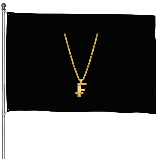 Hip Hop Kette with Franc House Flags