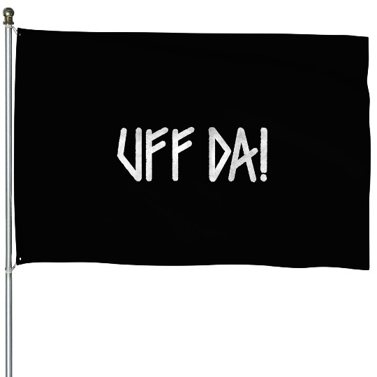 Uff Scandinavian Minnesota Expression House Flags