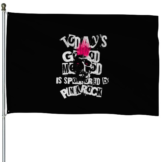 Vintage Punk Rock Premium House Flags