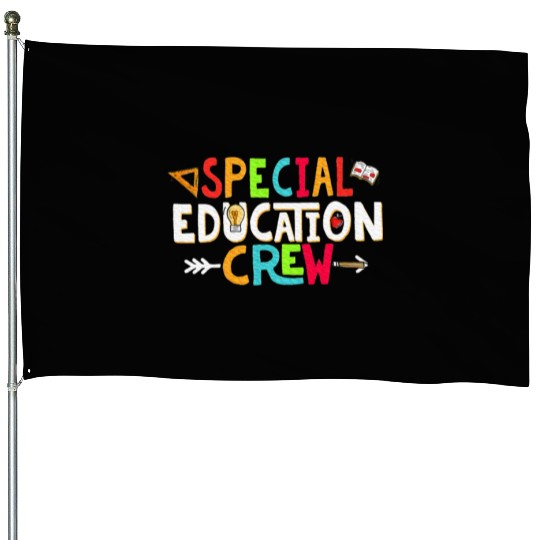 Special Educators Special Ed Teacher House Flags