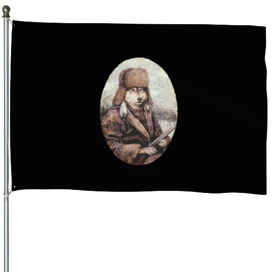 Mountain Wolf(1) House Flags