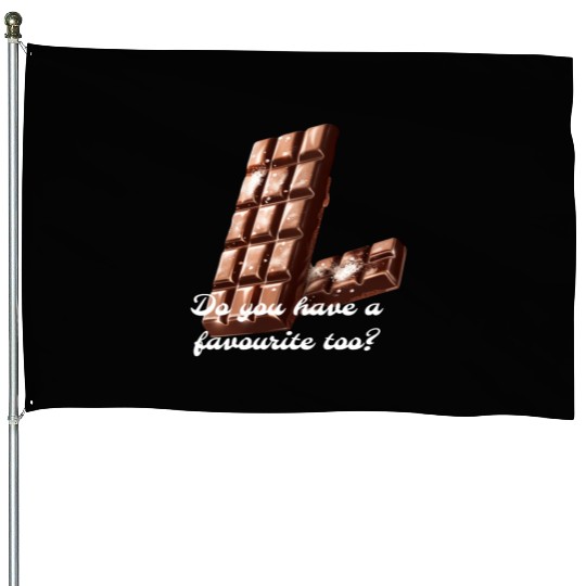 Love it chocolate House Flags