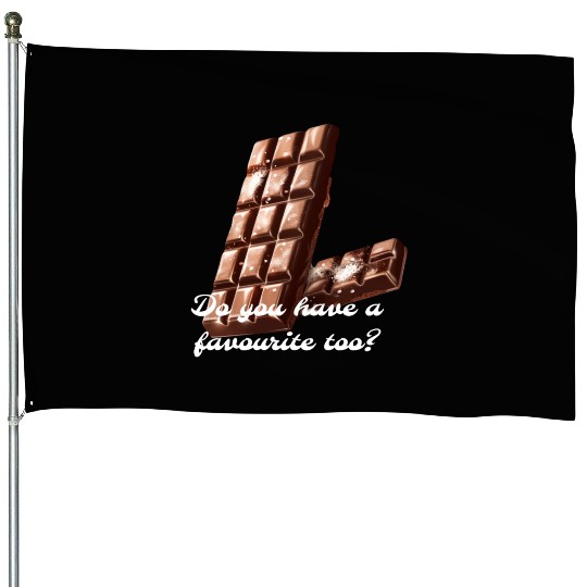 Love it chocolate House Flags