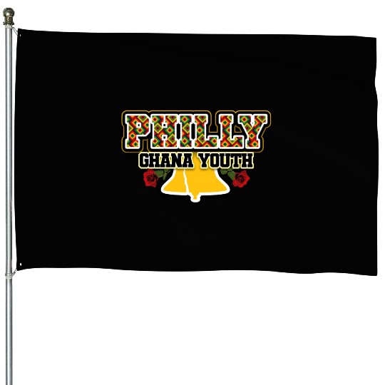 Philly Ghana Youth Bell Rose House Flags