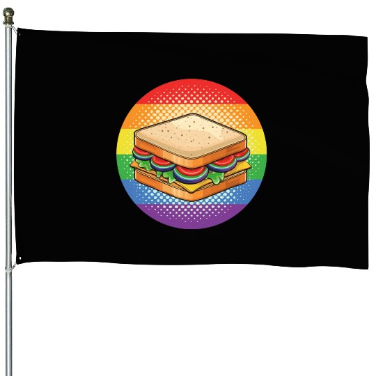 LGBTQ Sandwich House Flags