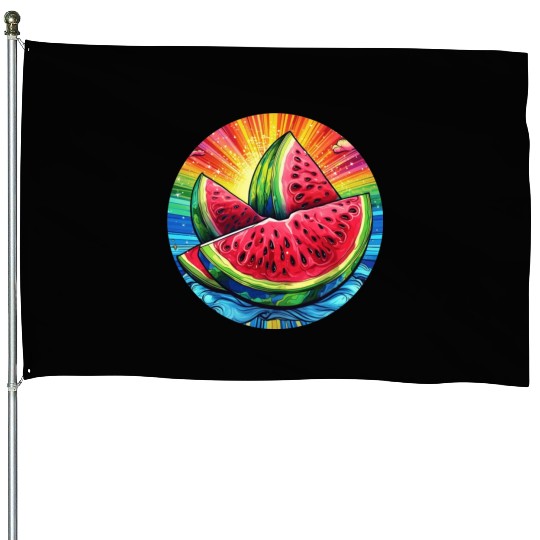 LGBTQ Melon House Flags