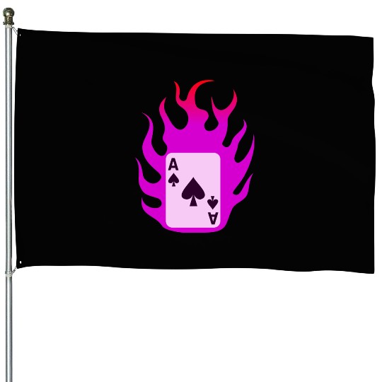 Flaming Card - X-men House Flags