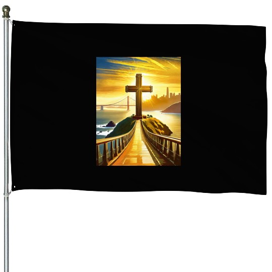 San Francisco Catholic House Flags