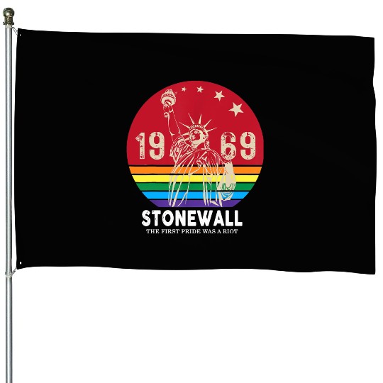 The First Pride Was A Riot 1969 Stonewall LGBTQ House Flags