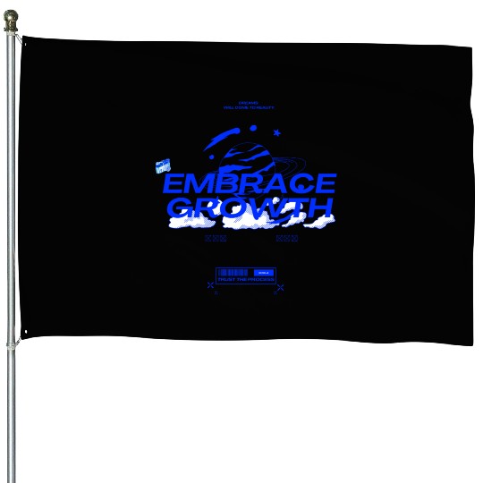 Embrace Growth House Flags