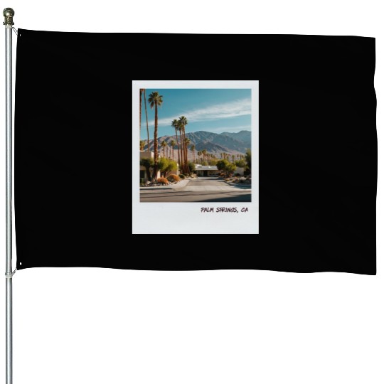 Mono Enterprises "Travels" Palm Springs #3 House Flags