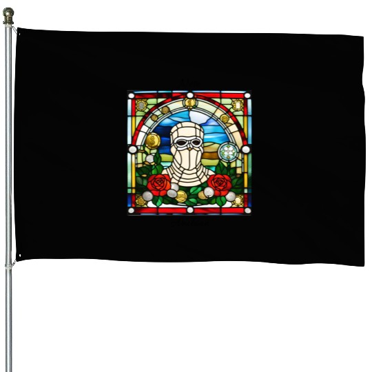 "Operation Sandstorm" church window design House Flags