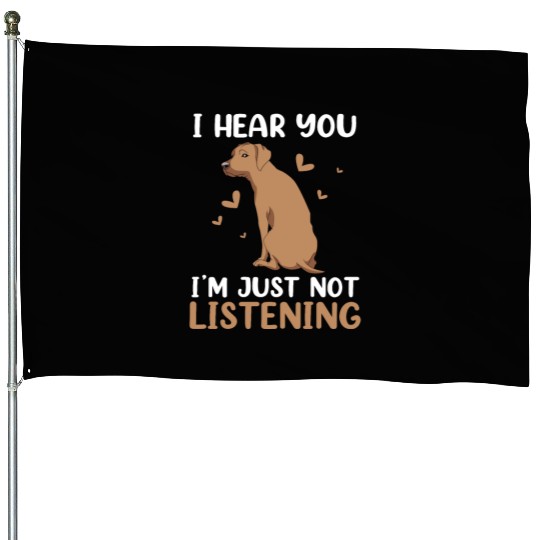 Rhodesian Ridgeback Dog Lover Dog Owner House Flags