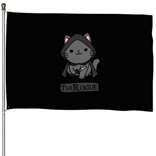 The Rogue Cat House Flags