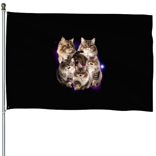 Persian Cat Pet Animals Lover Design House Flags