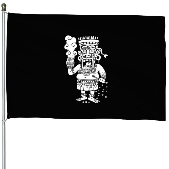 Maya God Mayan Mythology Buluc Chabtan House Flags