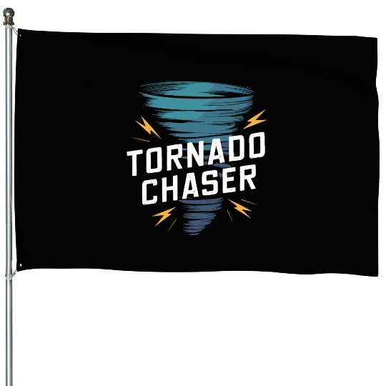 Tornado Chasing Adventures: Embrace Nature's Fury House Flags