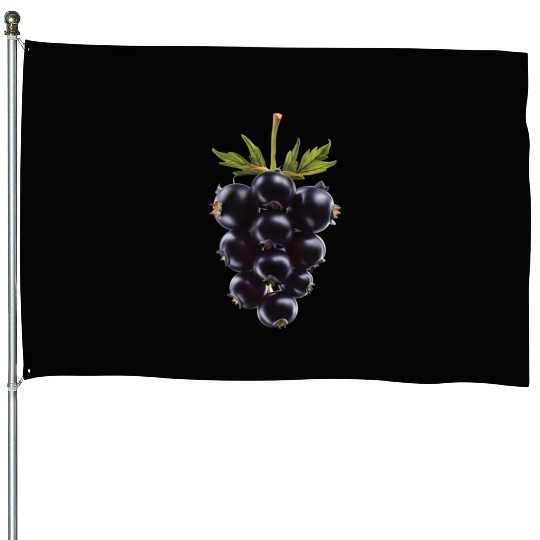 Blackberry Realistic House Flags