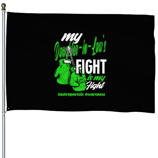 My Daughter-in-Law's Fight Gastroparesis Awareness House Flags