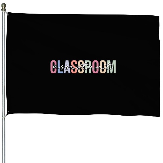 Classroom Assistant Teacher Assistant School House Flags