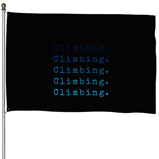 Classic climbing House Flags bouldering vintage retro