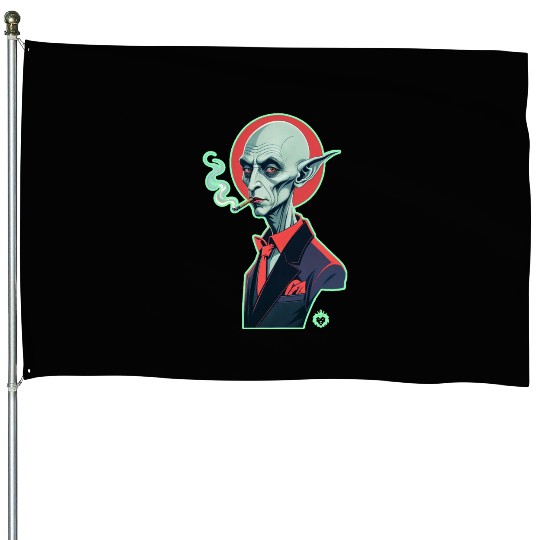 NOSFERATU WEED House Flags
