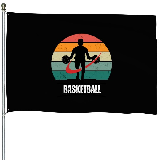 Retro Basketball Classic,athletic men outfits House Flags