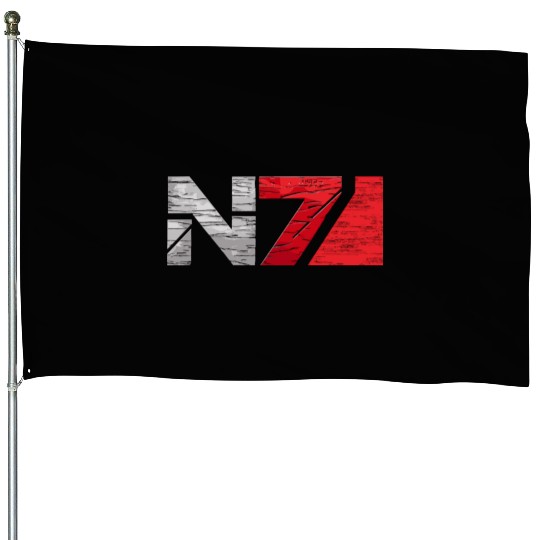 Mass Effect N7 Essential House Flags