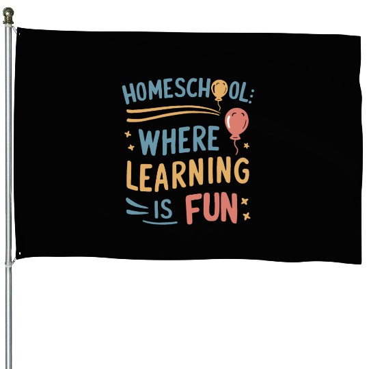 Embrace The Homeschool Journey With Your House Flags