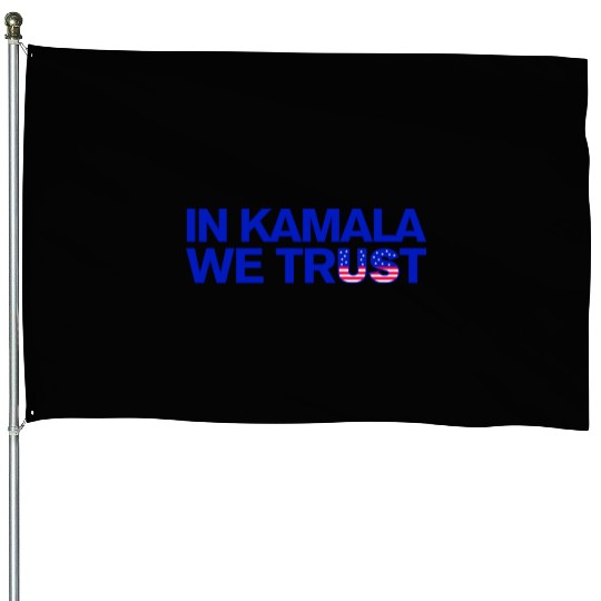 In Kamala we trust - US Election 2024 House Flags