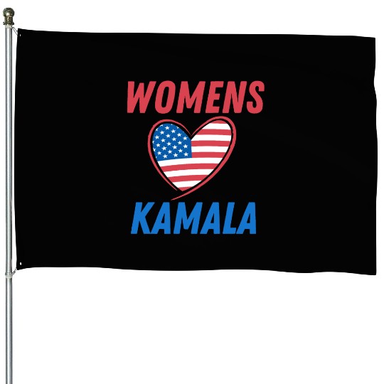 Election presidential Kamala Harris 2024 House Flags