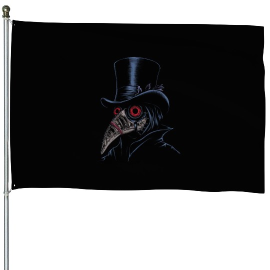 Plague Doctor House Flags
