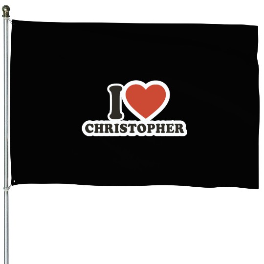 I LOVE House Flags Boyfriend gift idea I LOVE