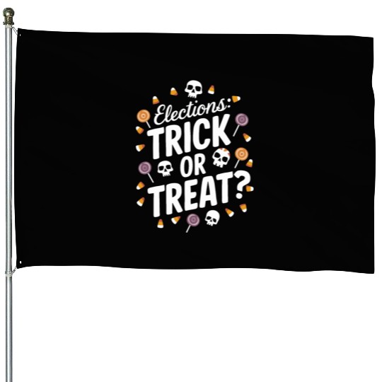 Spooky Political Satire for Halloween: Trick or House Flags
