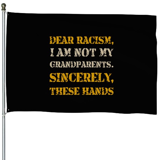 African American Inspired Design for Black House Flags