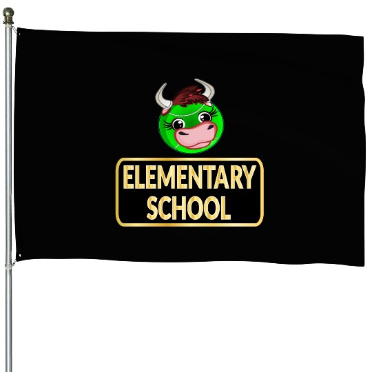 ELEMENTARY SCHOOL - COW TENNIS House Flags