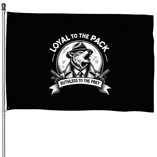 Mobster Gangster Mafia Organized Crime Boss House Flags