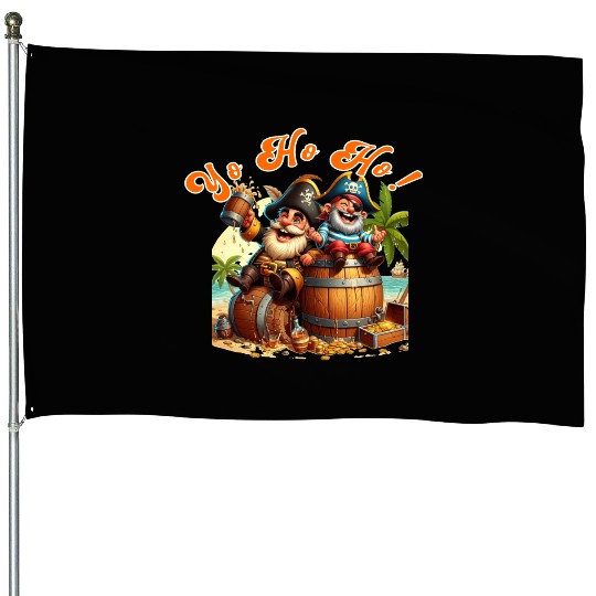 Pirate Rum House Flags