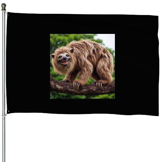 The hyena-sloth House Flags
